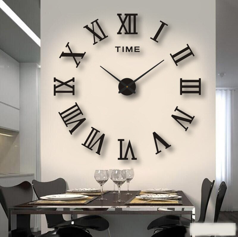 Nowoczesny Zegar Ścienny Przesadny Dekoracyjny Czasomierz