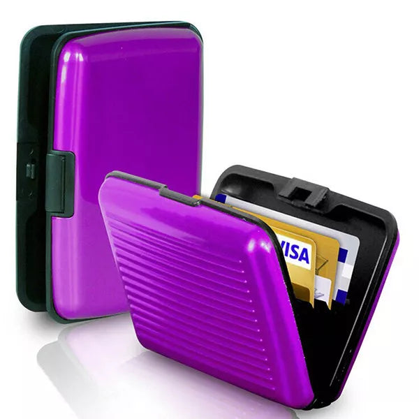 Aluminiowy Portfel z Blokadą RFID