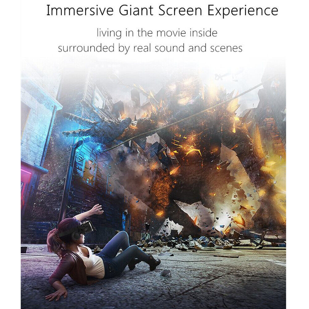Smartfonowe gogle VR 360° z pilotem Bluetooth