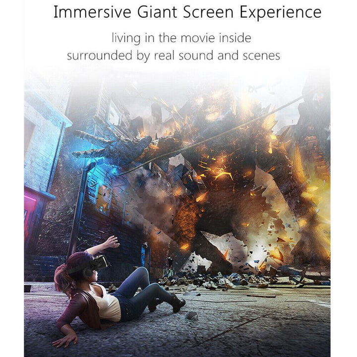 Smartfonowe gogle VR 360° z pilotem Bluetooth
