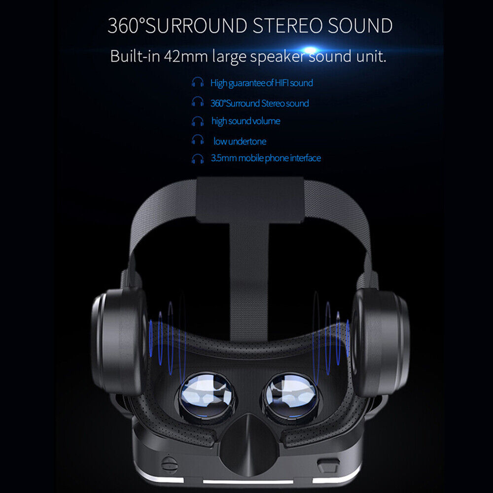 Smartfonowe gogle VR 360° z pilotem Bluetooth