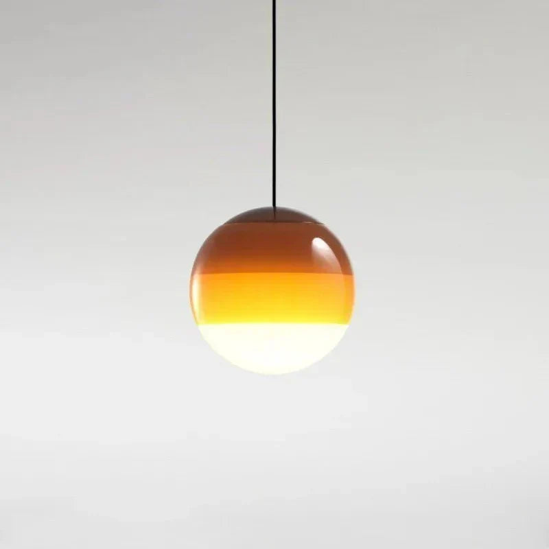 Siedmiokolorowa gradientowa lampa szklana