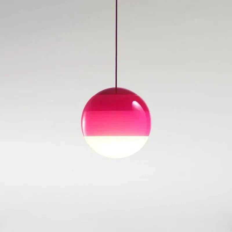 Siedmiokolorowa gradientowa lampa szklana