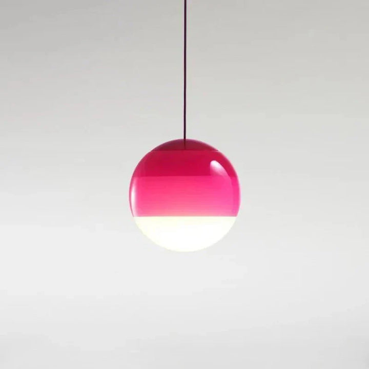 Siedmiokolorowa gradientowa lampa szklana