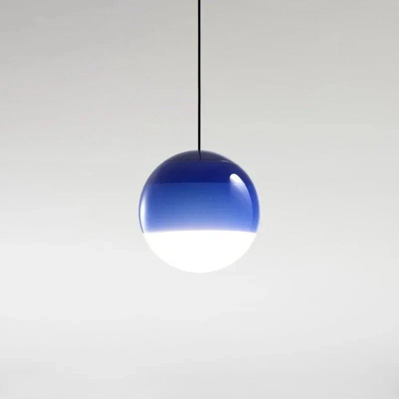 Siedmiokolorowa gradientowa lampa szklana