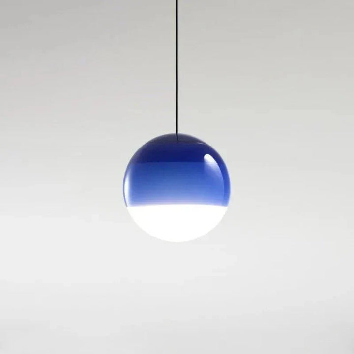 Siedmiokolorowa gradientowa lampa szklana