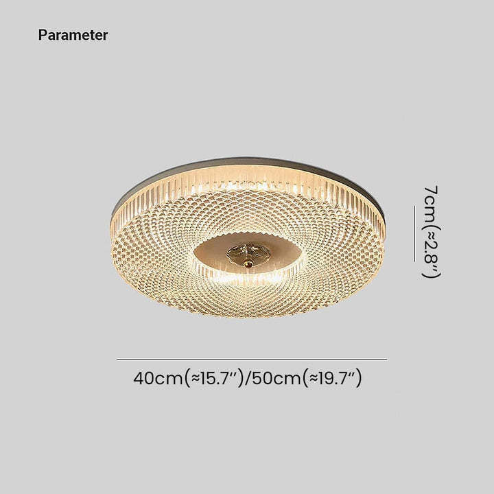 Lampa sufitowa Ciepła Biała LED Montaż na suficie