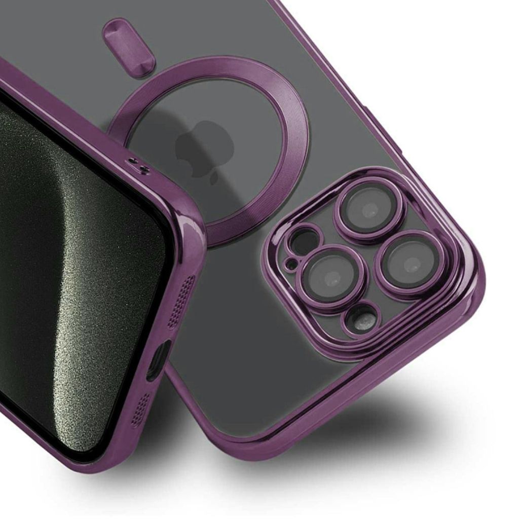 MagSafe Przezroczysty Etui Mobilne z Ochroną Przed Upadkiem