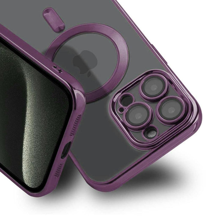 MagSafe Przezroczysty Etui Mobilne z Ochroną Przed Upadkiem