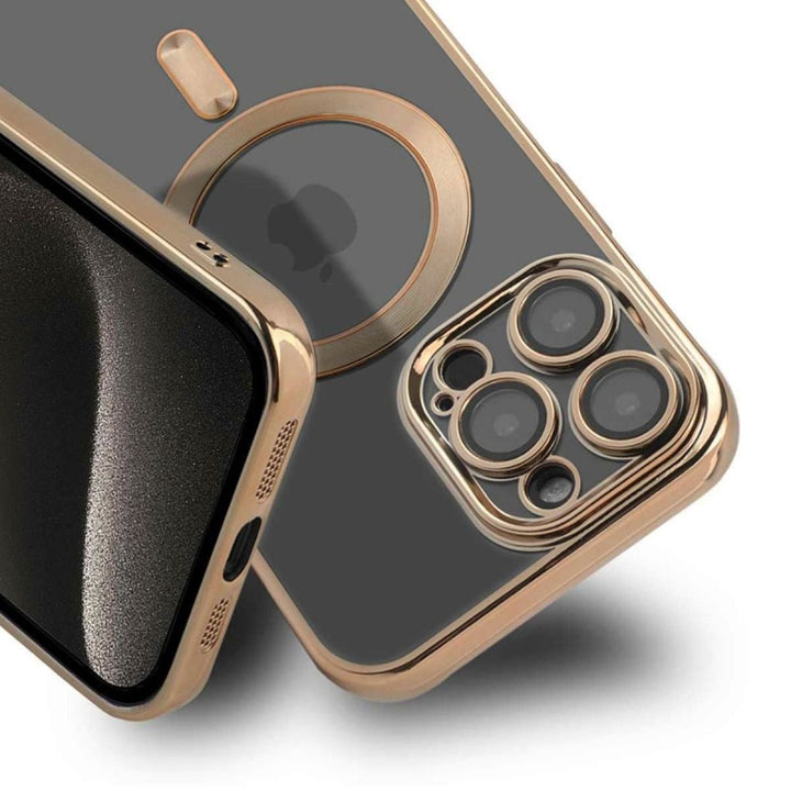 MagSafe Przezroczysty Etui Mobilne z Ochroną Przed Upadkiem