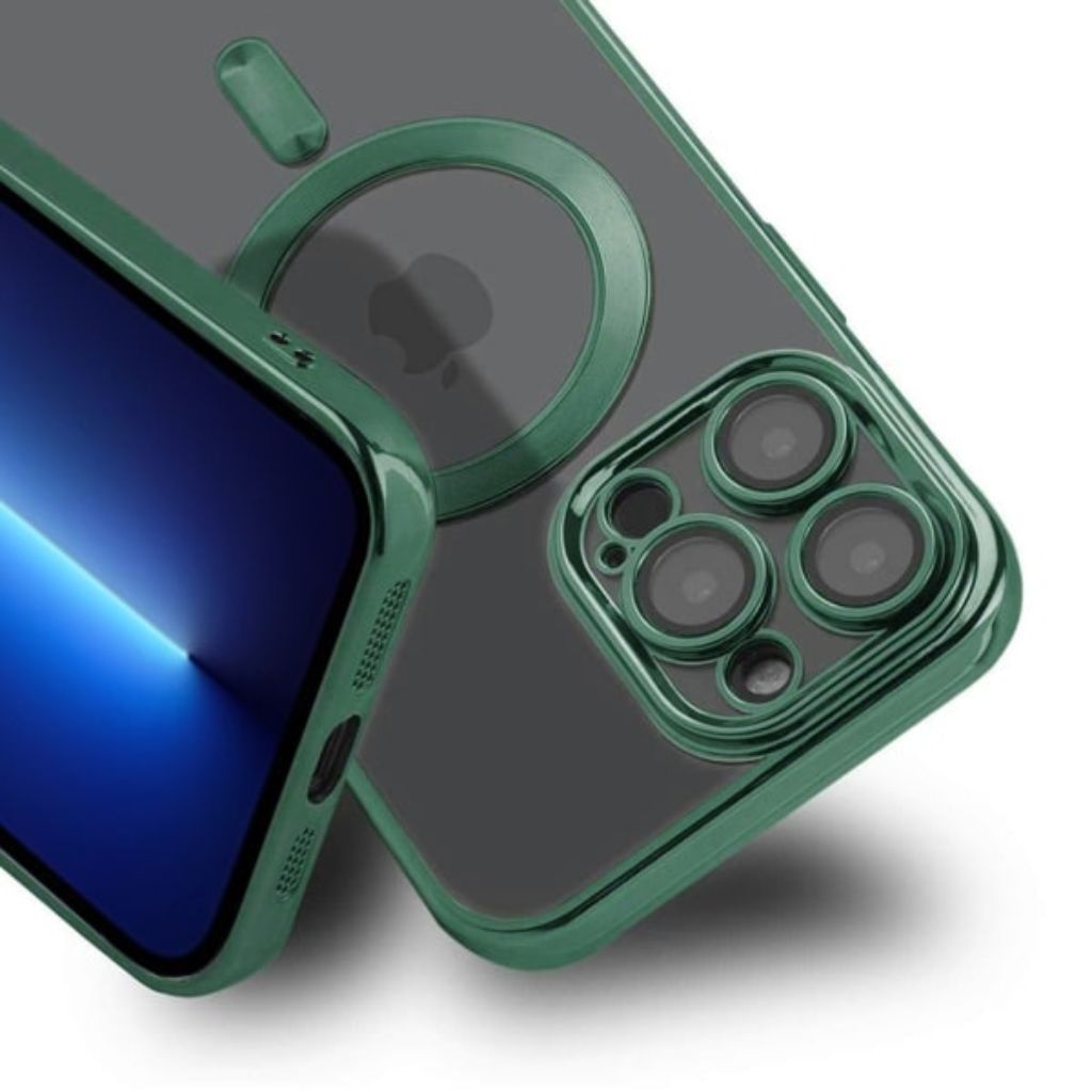 MagSafe Przezroczysty Etui Mobilne z Ochroną Przed Upadkiem