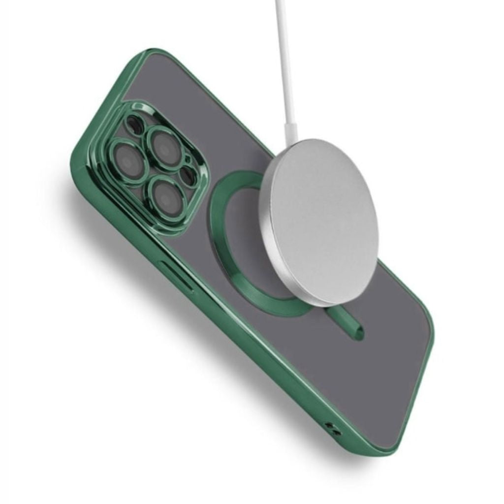 MagSafe Przezroczysty Etui Mobilne z Ochroną Przed Upadkiem