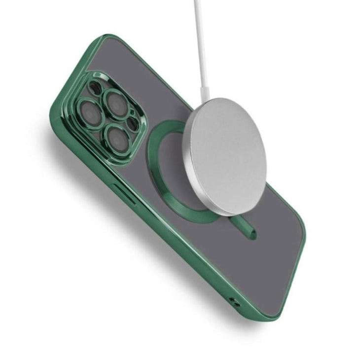 MagSafe Przezroczysty Etui Mobilne z Ochroną Przed Upadkiem