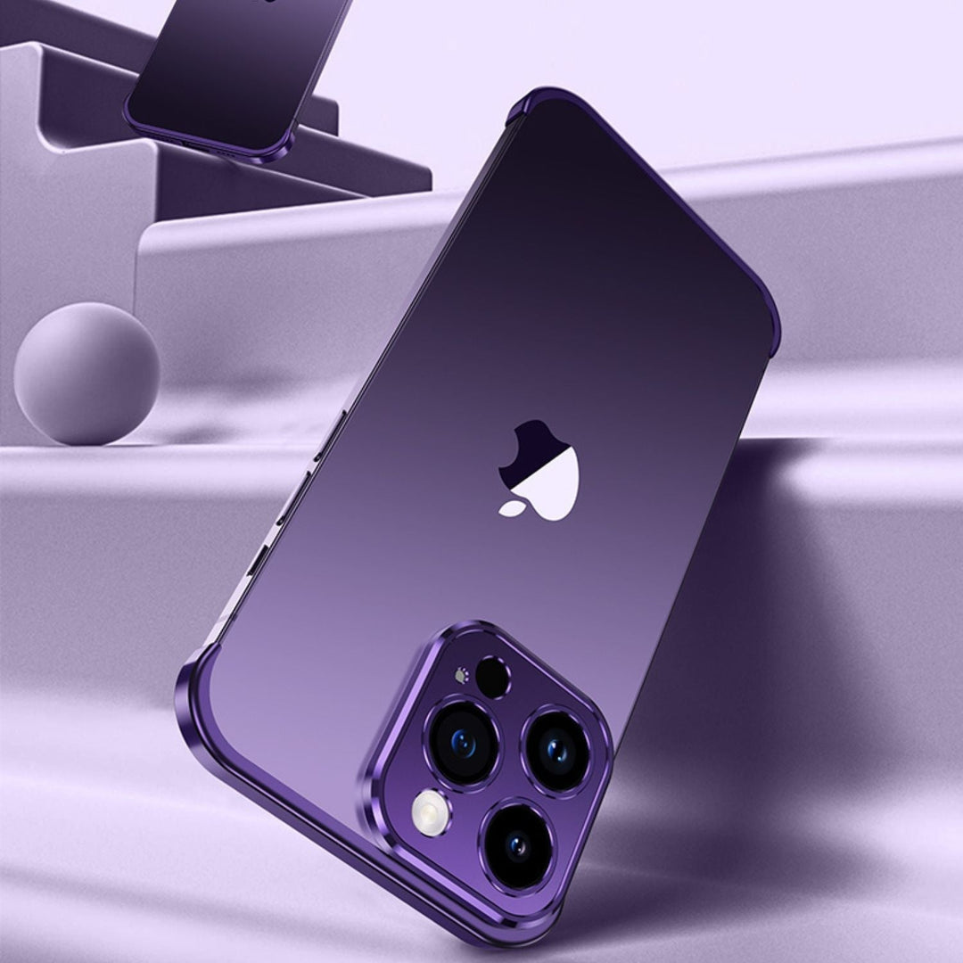 Minimalistyczny Slim Etui Ochronne z Metalu