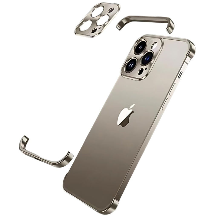 Minimalistyczny Slim Etui Ochronne z Metalu
