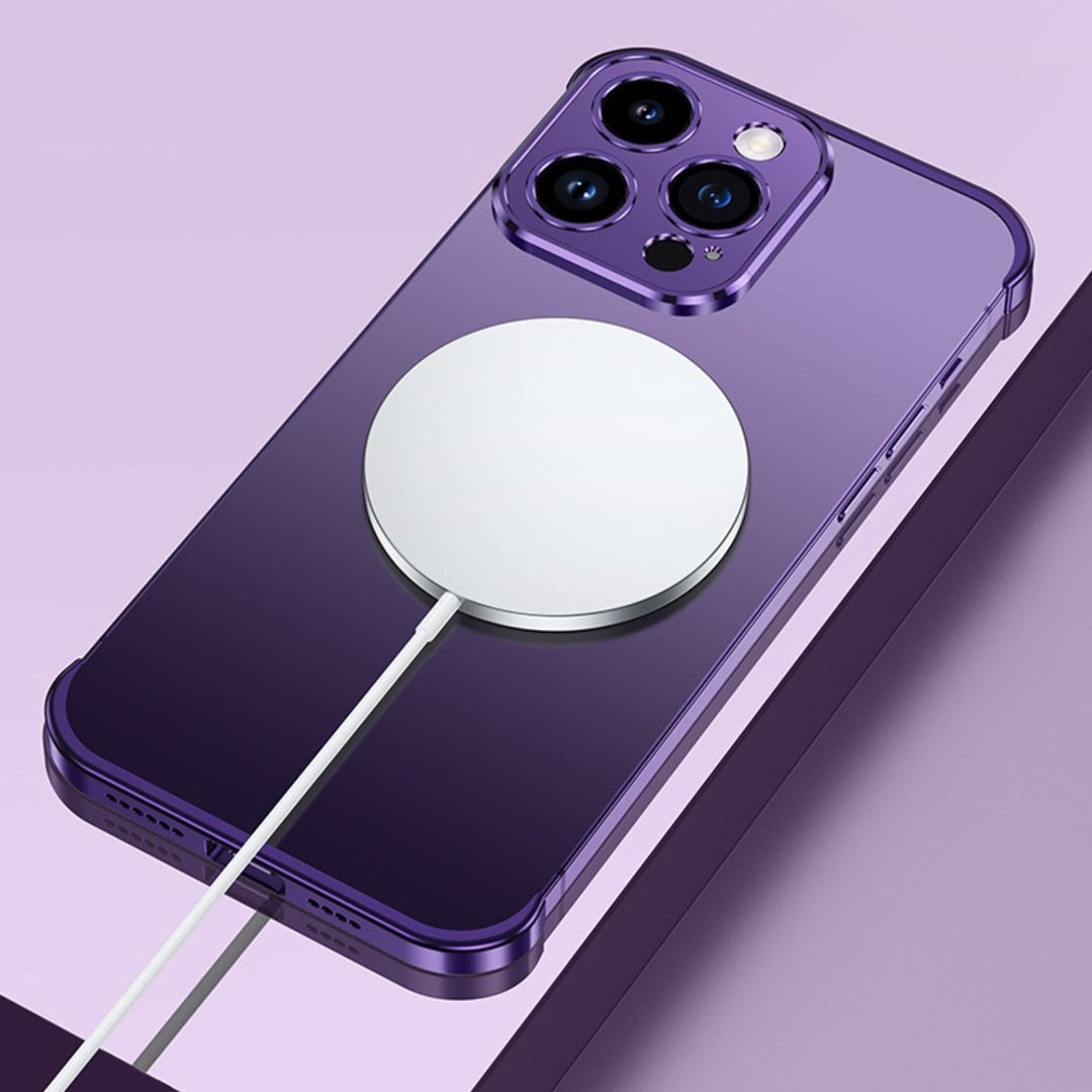 Minimalistyczny Slim Etui Ochronne z Metalu