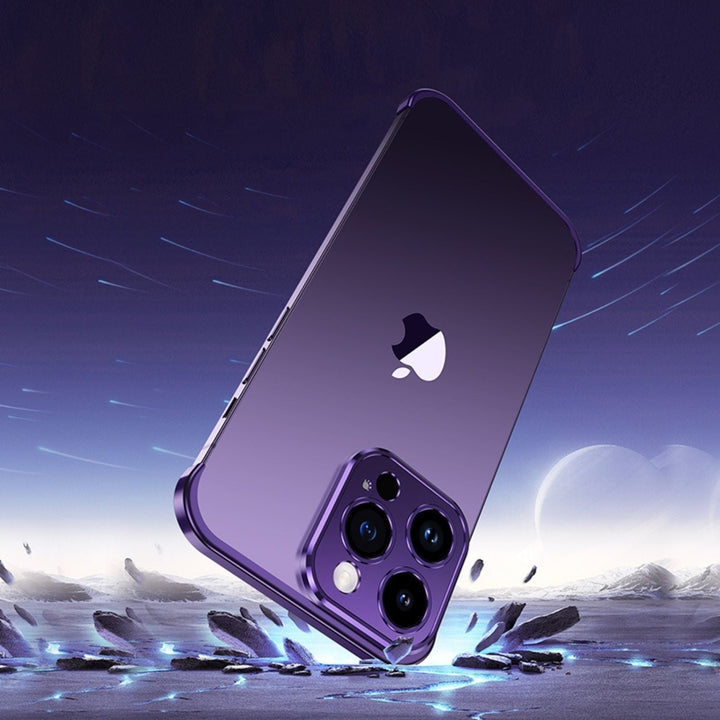 Minimalistyczny Slim Etui Ochronne z Metalu
