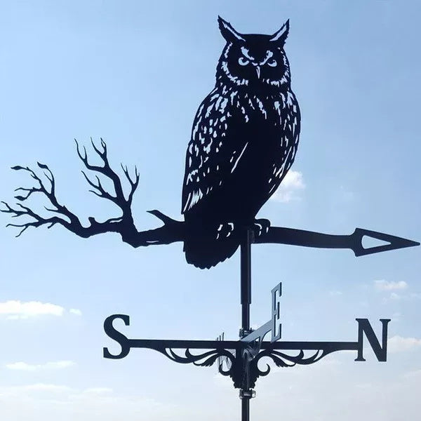 SkySpin – Wiatrowskaz ze stali nierdzewnej do ogrodu