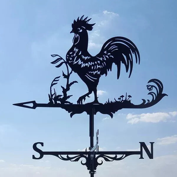 SkySpin – Wiatrowskaz ze stali nierdzewnej do ogrodu