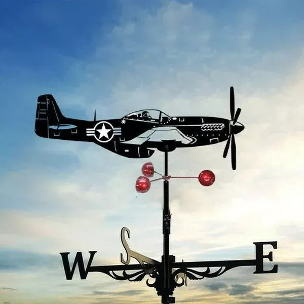 SkySpin – Wiatrowskaz ze stali nierdzewnej do ogrodu
