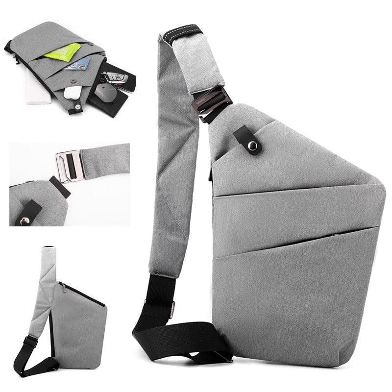 Torebka crossbody z zabezpieczeniem przed kradzieżą