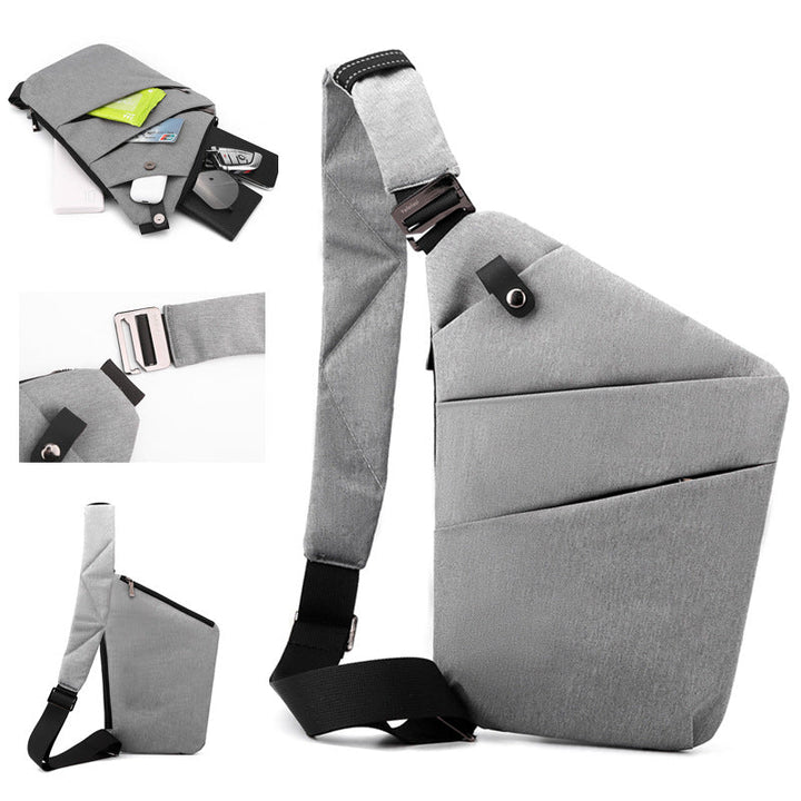 Torebka crossbody z zabezpieczeniem przed kradzieżą