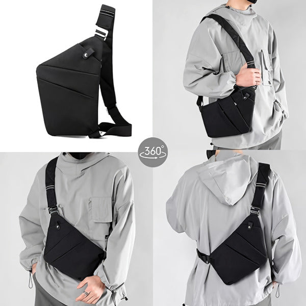Torebka crossbody z zabezpieczeniem przed kradzieżą