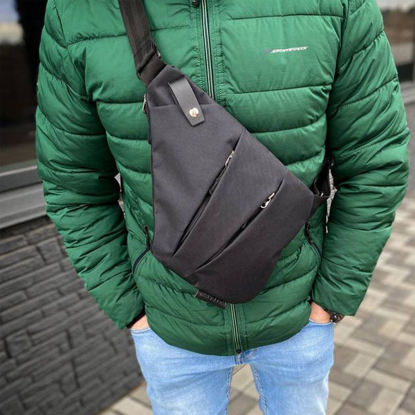 Torebka crossbody z zabezpieczeniem przed kradzieżą