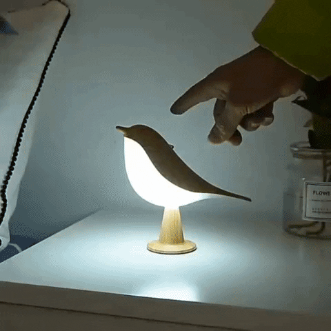 LumiBird – Uspokajająca lampka nocna z sylwetką ptaka