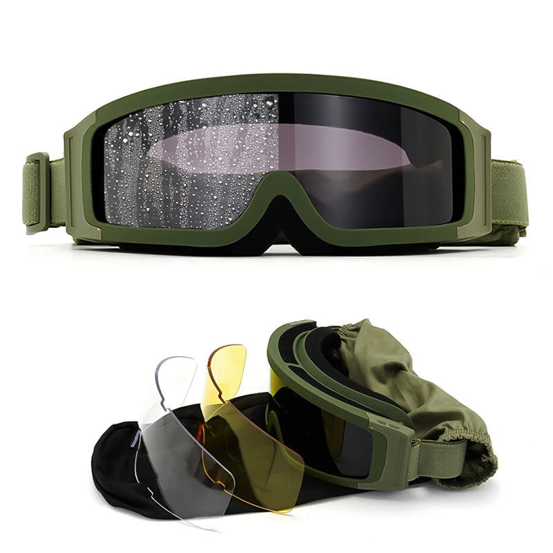 Okulary motocyklowe Royaleva Anti-Fog i Fit Over