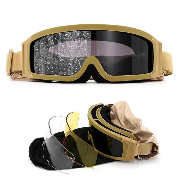Okulary motocyklowe Royaleva Anti-Fog i Fit Over