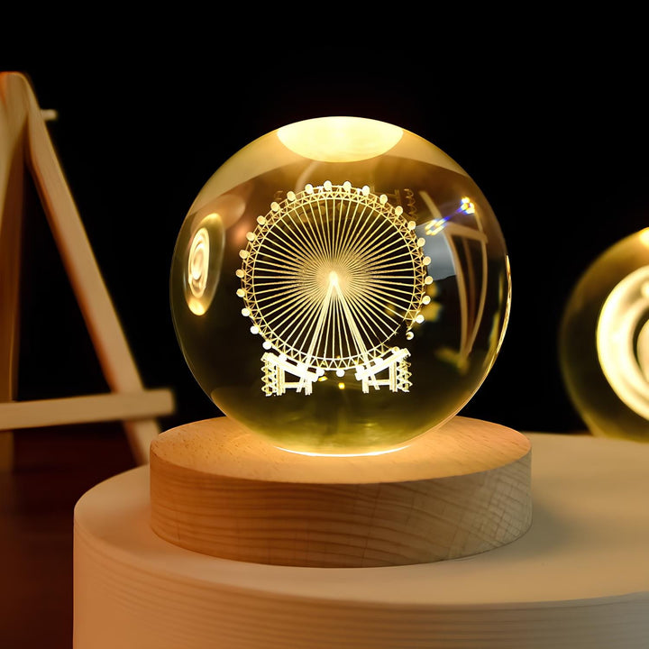 3D Kryształowe Kule LED