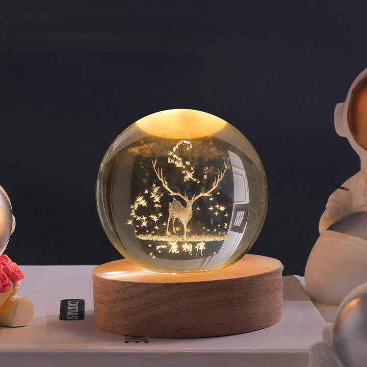 3D Kryształowe Kule LED