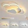 Ściemnialna Lampa Sufitowa LED – Moln Design – Regulowana Temperatura Kolorów - 32W - Pilot Zdalnego Sterowania - Idealna do Pokoju Dziecięcego