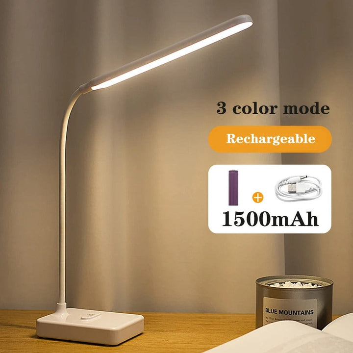 Elastyczna Lampa Biurkowa z USB do Ładowania