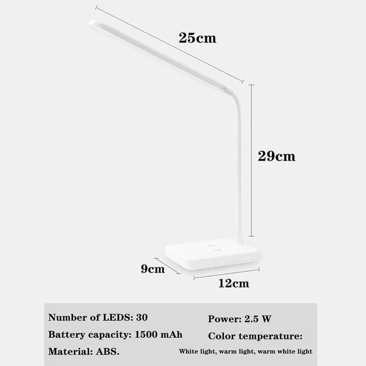 Elastyczna Lampa Biurkowa z USB do Ładowania
