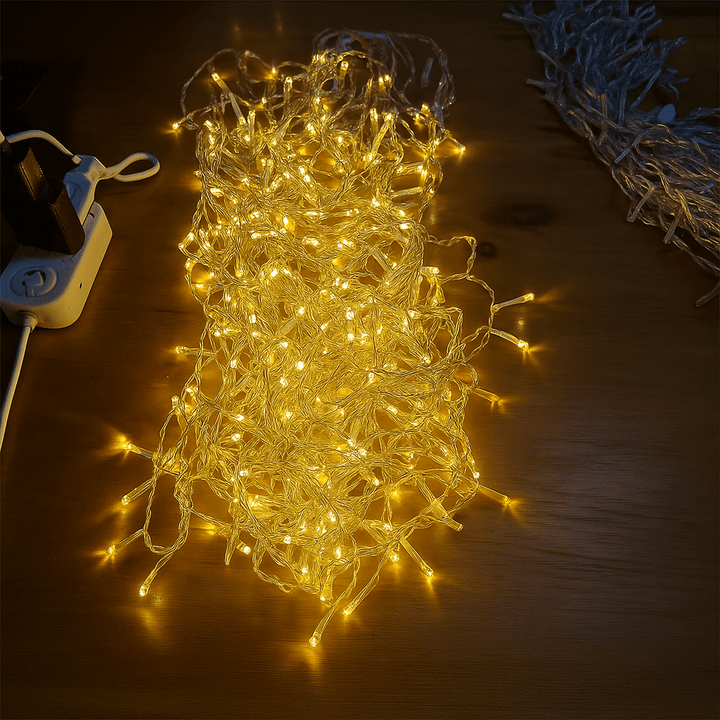 Lodowe String LED Migoczące Efekt Światło