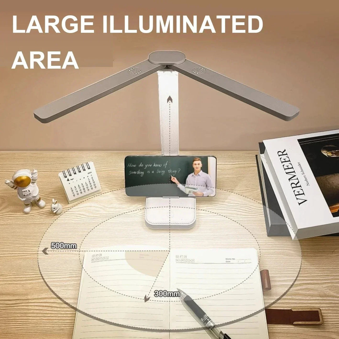 Lampa biurkowa LED - Bezprzewodowa - Ładowana przez USB - Dimmowalna - Składana konstrukcja - Ochrona oczu - Dostępna w wielu kolorach