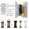 Nowoczesna Lampa Ścienna LED – Wodoodporna - Aluminium - Do Użytku Wewnętrznego/Zewnętrznego
