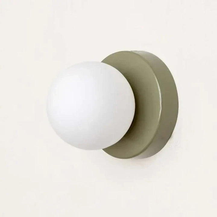 Lampa Ścienna LED Macaron Mini Szklana