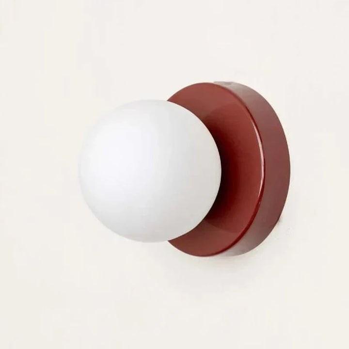Lampa Ścienna LED Macaron Mini Szklana