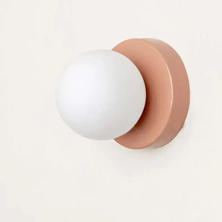 Lampa Ścienna LED Macaron Mini Szklana