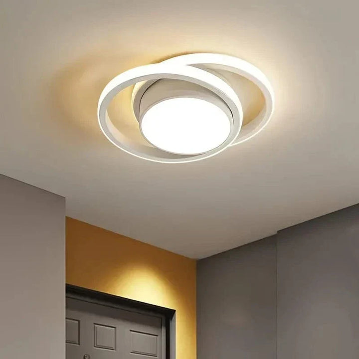 Nowoczesna Lampa LED sufitowa - Ściemniana - Energooszczędna - Trzy Temperatury Barwowe - Trwała Konstrukcja - Odpowiednia do Użytku Wewnętrznego