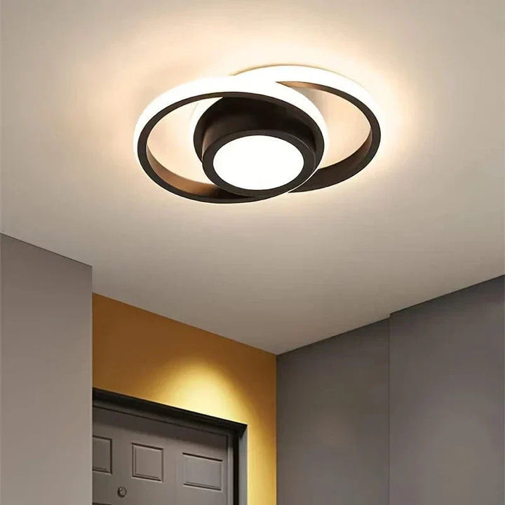 Nowoczesna Lampa LED sufitowa - Ściemniana - Energooszczędna - Trzy Temperatury Barwowe - Trwała Konstrukcja - Odpowiednia do Użytku Wewnętrznego