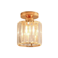 Nowoczesna Wisząca Lampa Sufitowa - Styl Retro - Podstawa E27 - Metal/Szkło - Wykończenie Czarny/Złoty - Idealna Do Wejścia/Kuchni