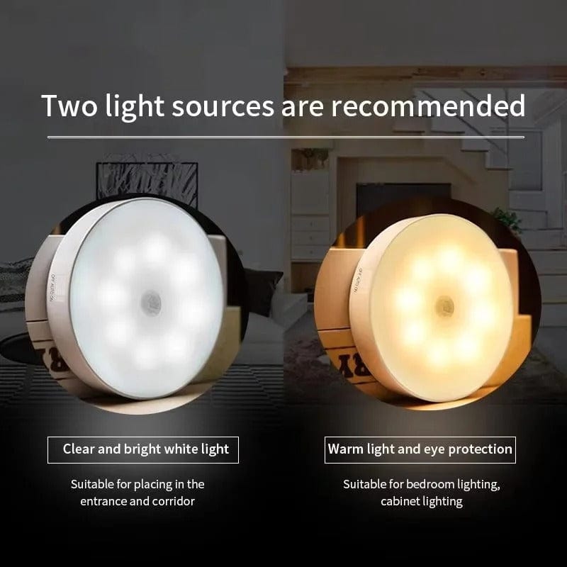 Ruchome Światło - Ładowalny Czujnik Ruchu LED