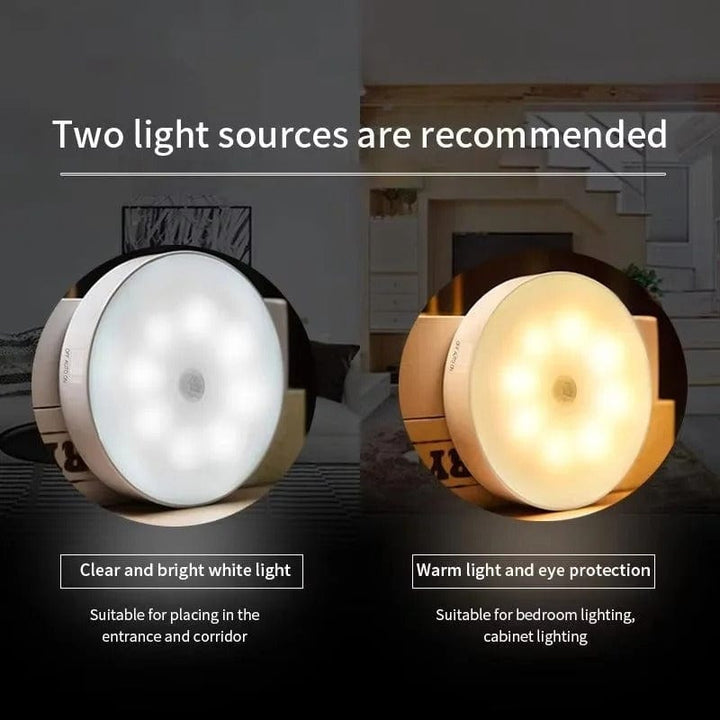 Ruchome Światło - Ładowalny Czujnik Ruchu LED