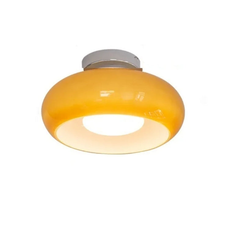 Lampa Wisząca Vintage Szklana