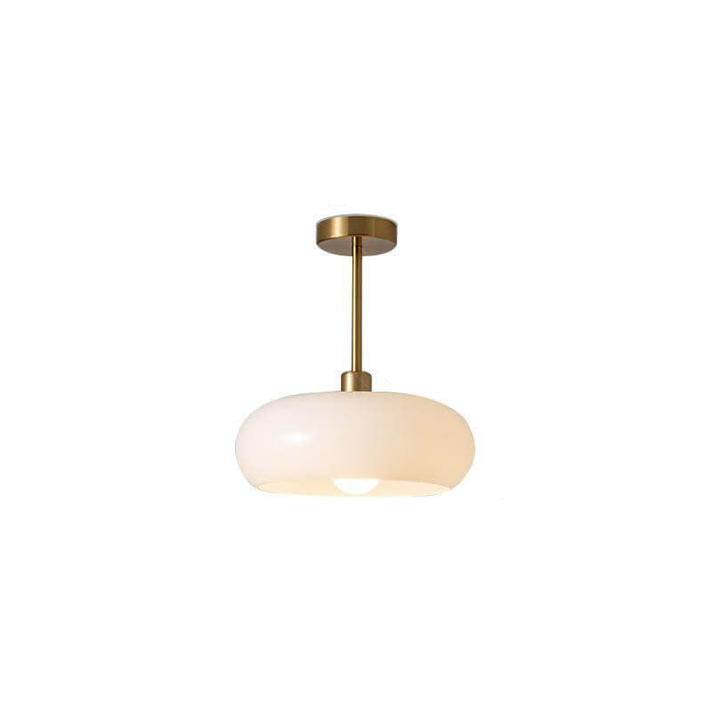 Lampa Wisząca Vintage Szklana