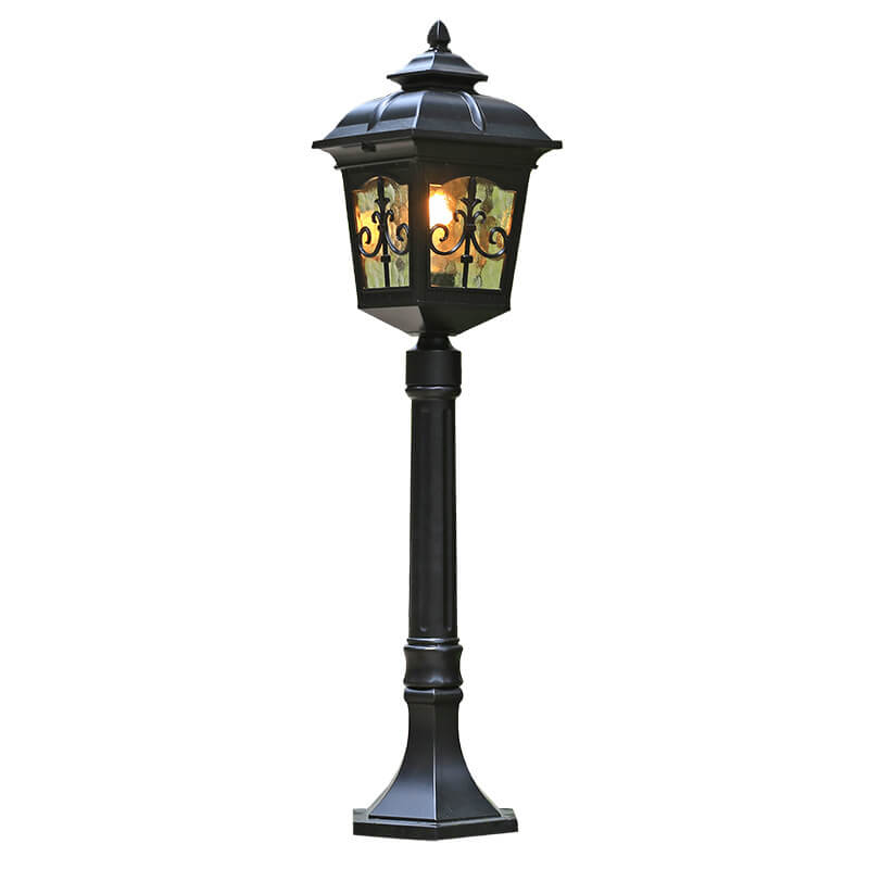 Lampa Ogrodowa Zewnętrzna Wodoodporna Metalowa